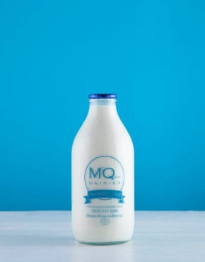glass milk