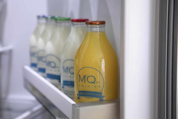 McQueens Dairies Milk Delivery modern milkman