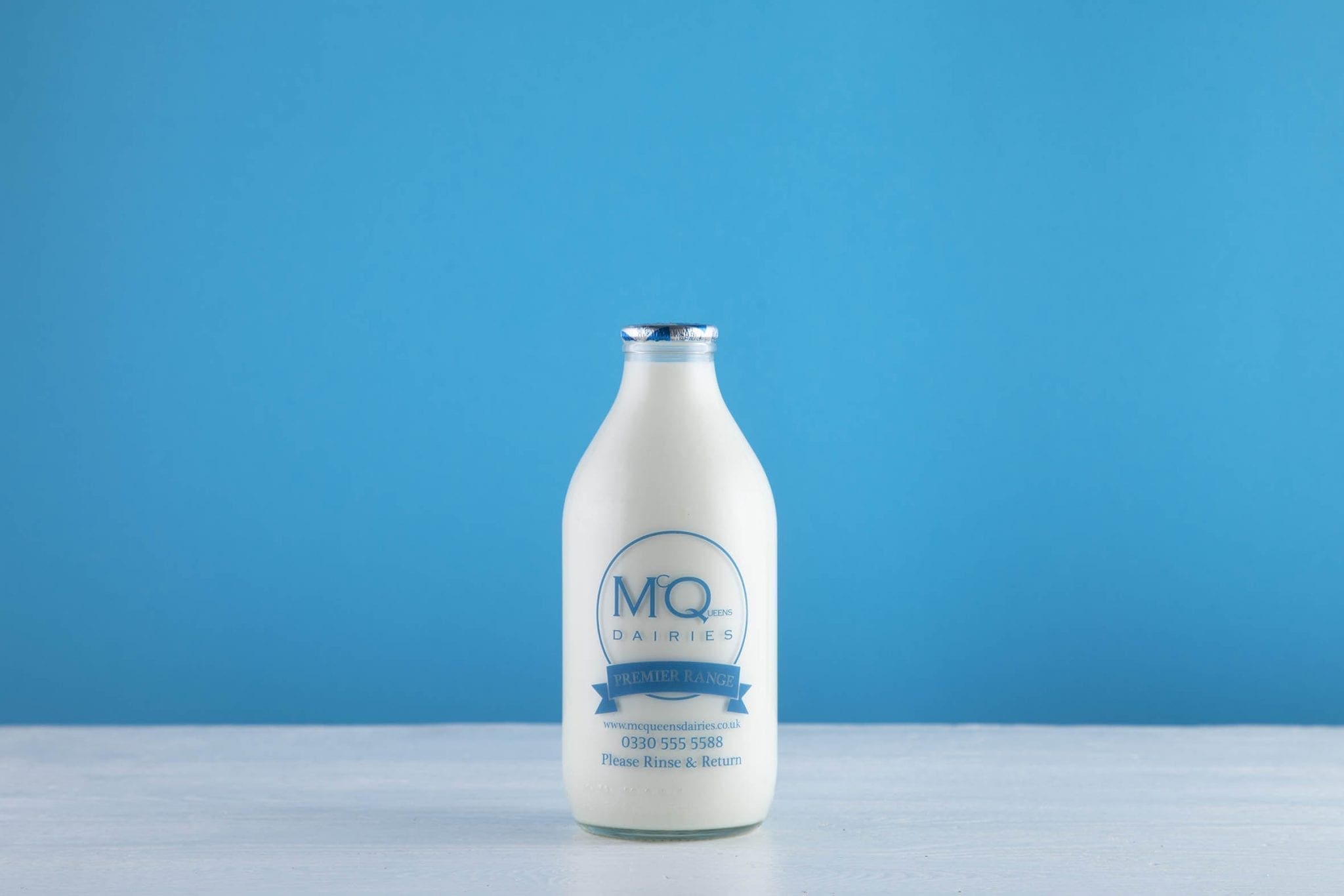 McQ-16 Glass bottle milk delivery