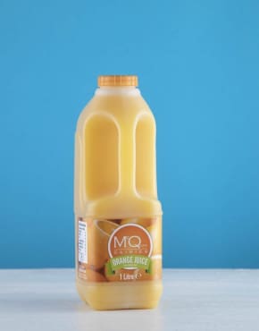 mcqueens orange juice