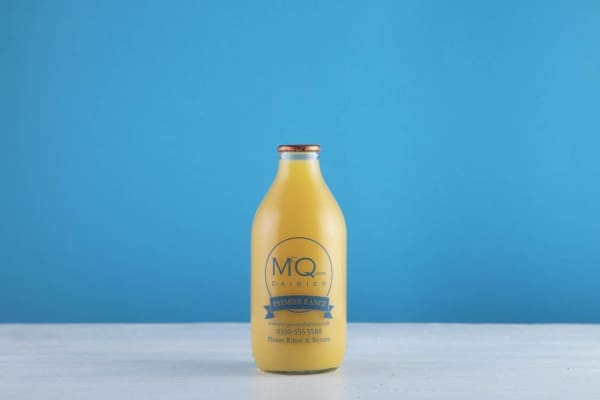 mcqueens dairies orange juice