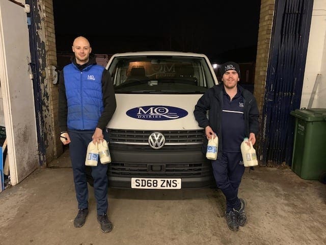 milk delivery warrington