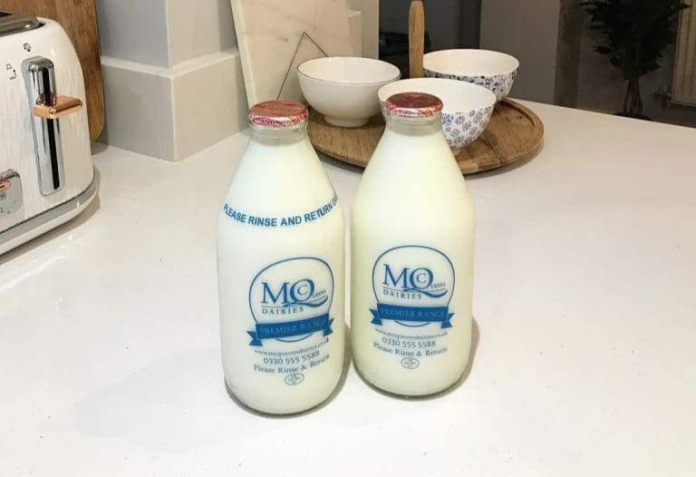 Doorstep Milk Delivery McQueens Dairies