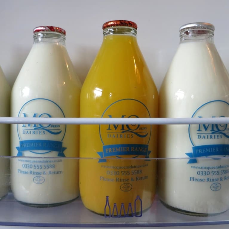 Keep your milk fresher for longer McQueens Dairies