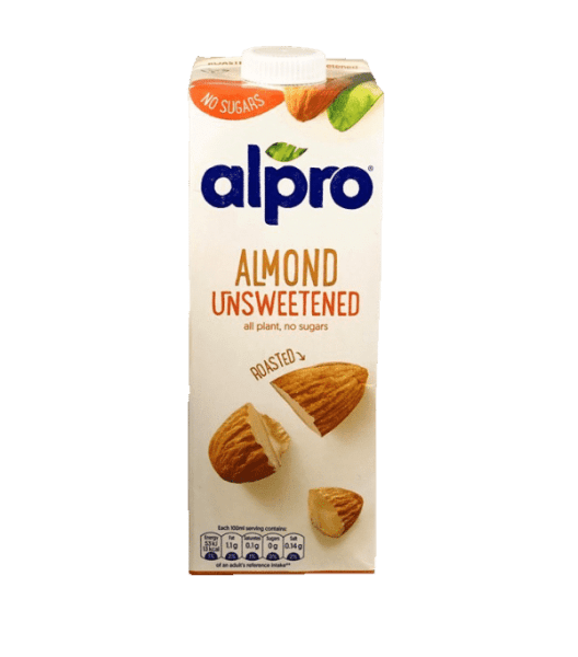 Alpro Unsweetened Almond Milk Delivery McQueens Dairies