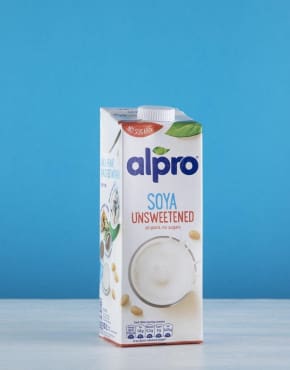 unsweetened soya milk delivery