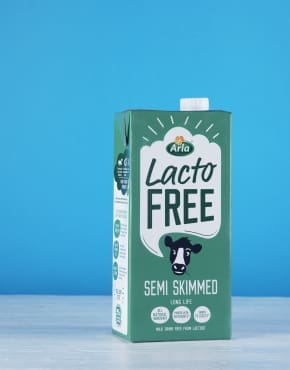 McQueens Dairies Lactofree semi skimmed milk