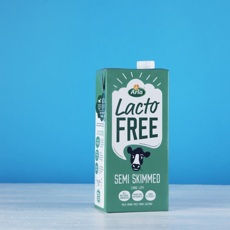 McQueens Dairies Lactofree semi skimmed milk