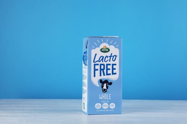 Lactose free milk delivery