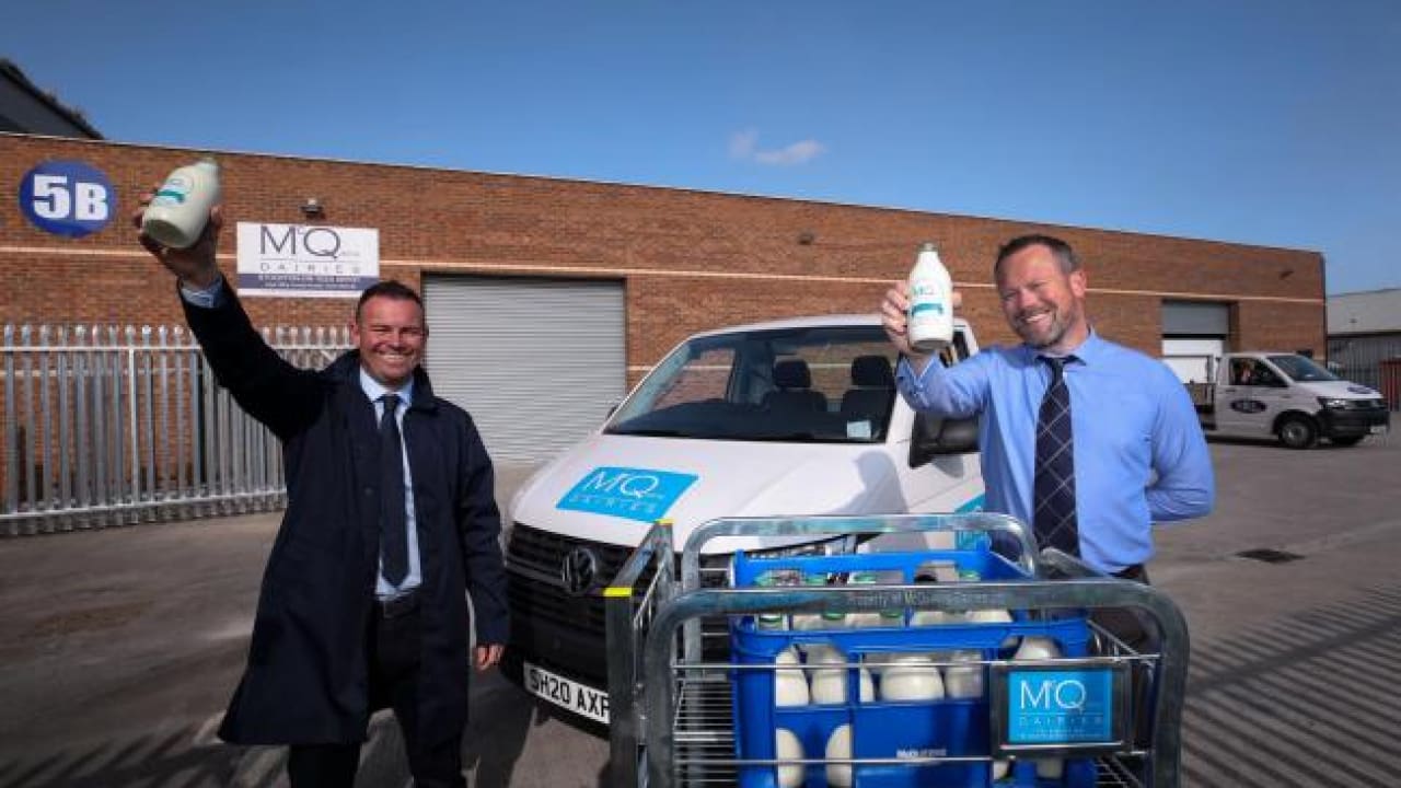 McQueens Dairies expand milk deliveries in Stockton and the North East