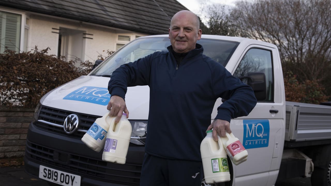 Number of doorstep delivery milkmen in Edinburgh grows by almost 50% in past year