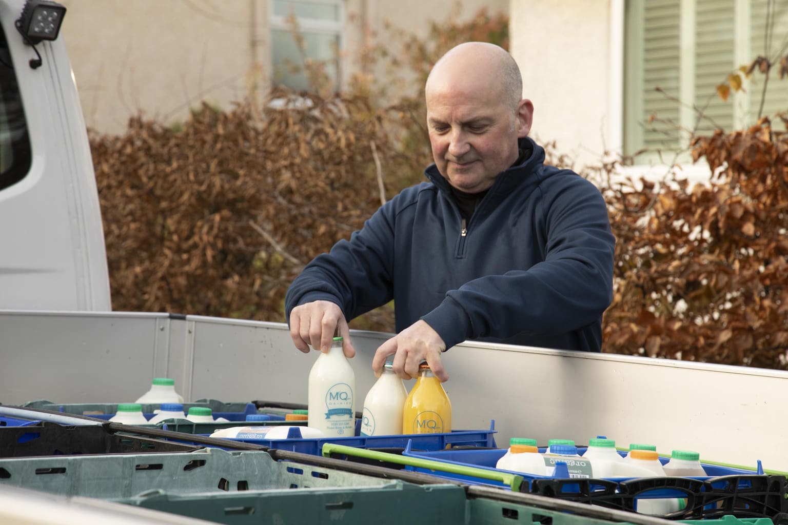 Order with a Local Milkman Near Me UK McQueens Dairies