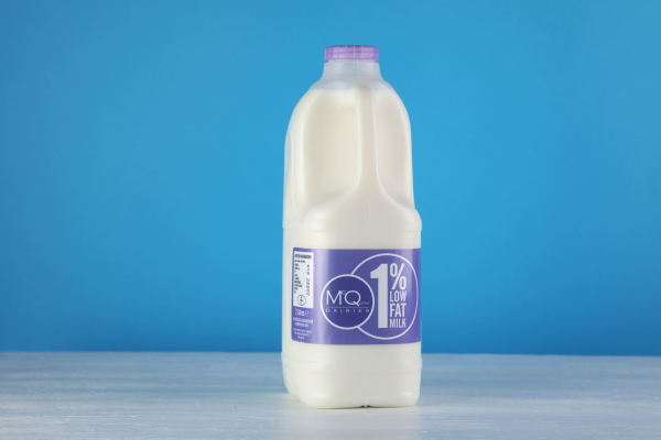 McQueens Dairies 1% low fat milk