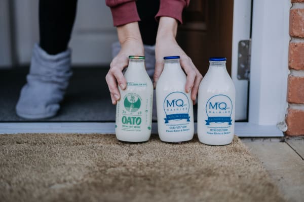 Oat milk delivery