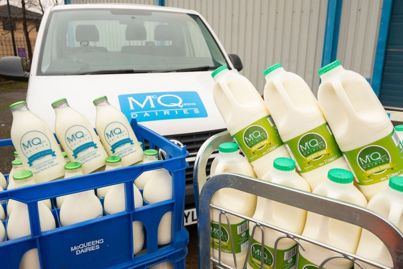 McQueens launches milk delivery depot in Nottinghamshire