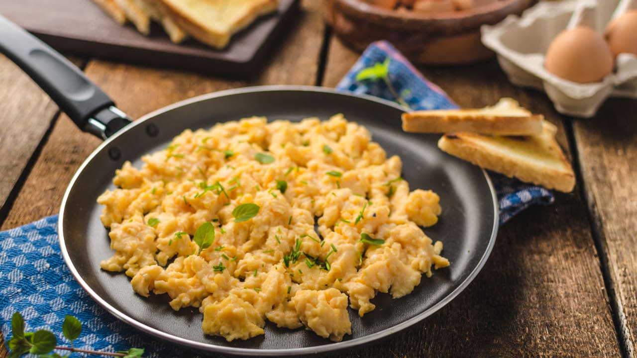 ‘Best ever’ scrambled eggs recipe