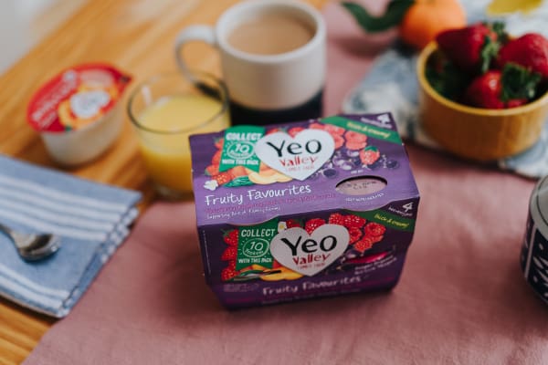 Yeo Valley yoghurts