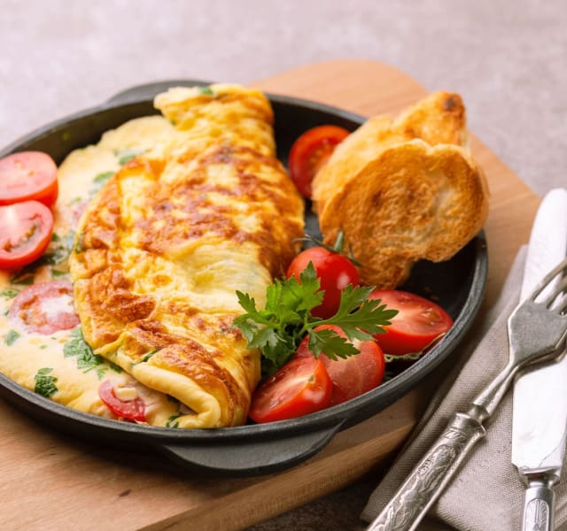 Quick and easy omelette recipe