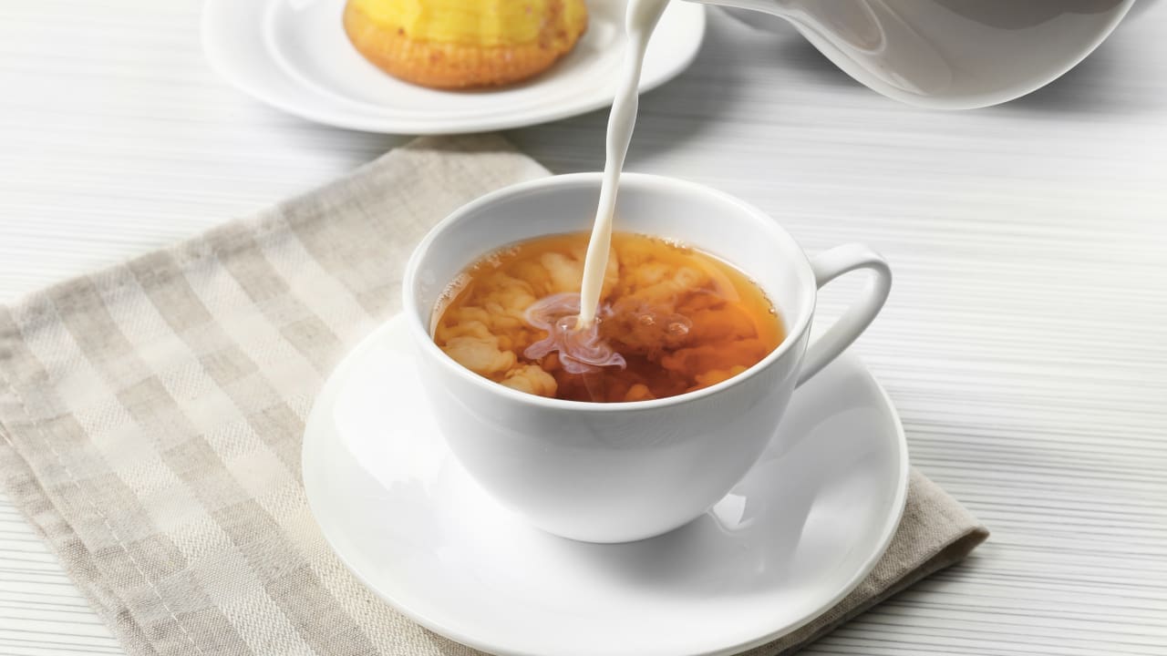 The great tea debate: Milk in first or after the water?