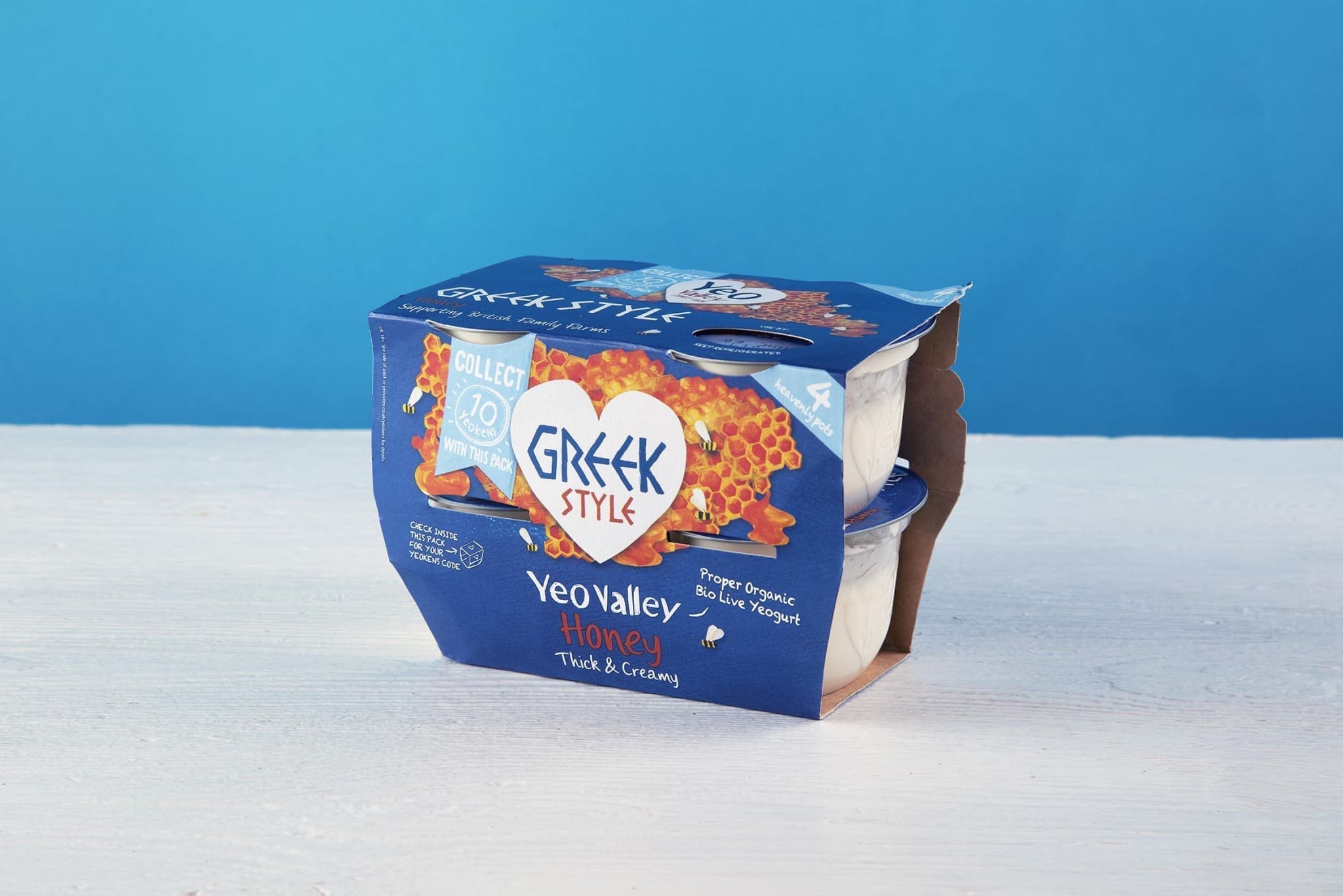 greek honey Yeo Valley Greek Style Honey Yogurt