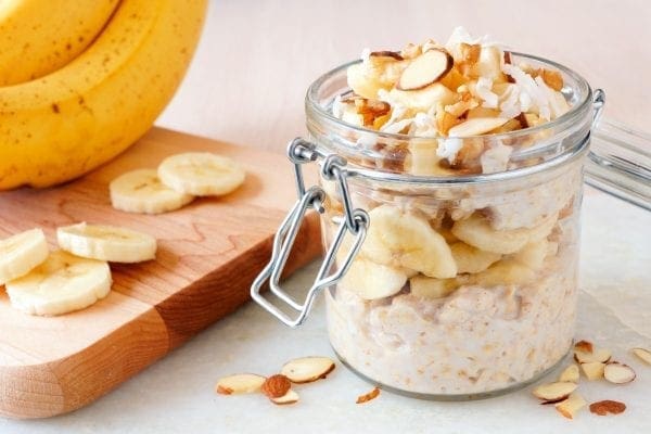 peanut butter overnight oats