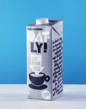 Oatly barista oat milk
