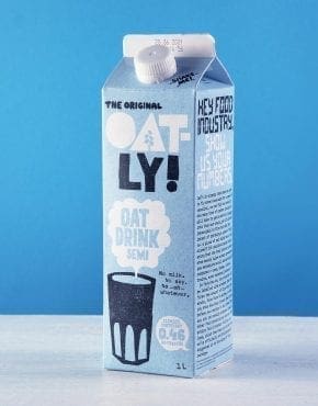 Oatly oat drink semi chilled