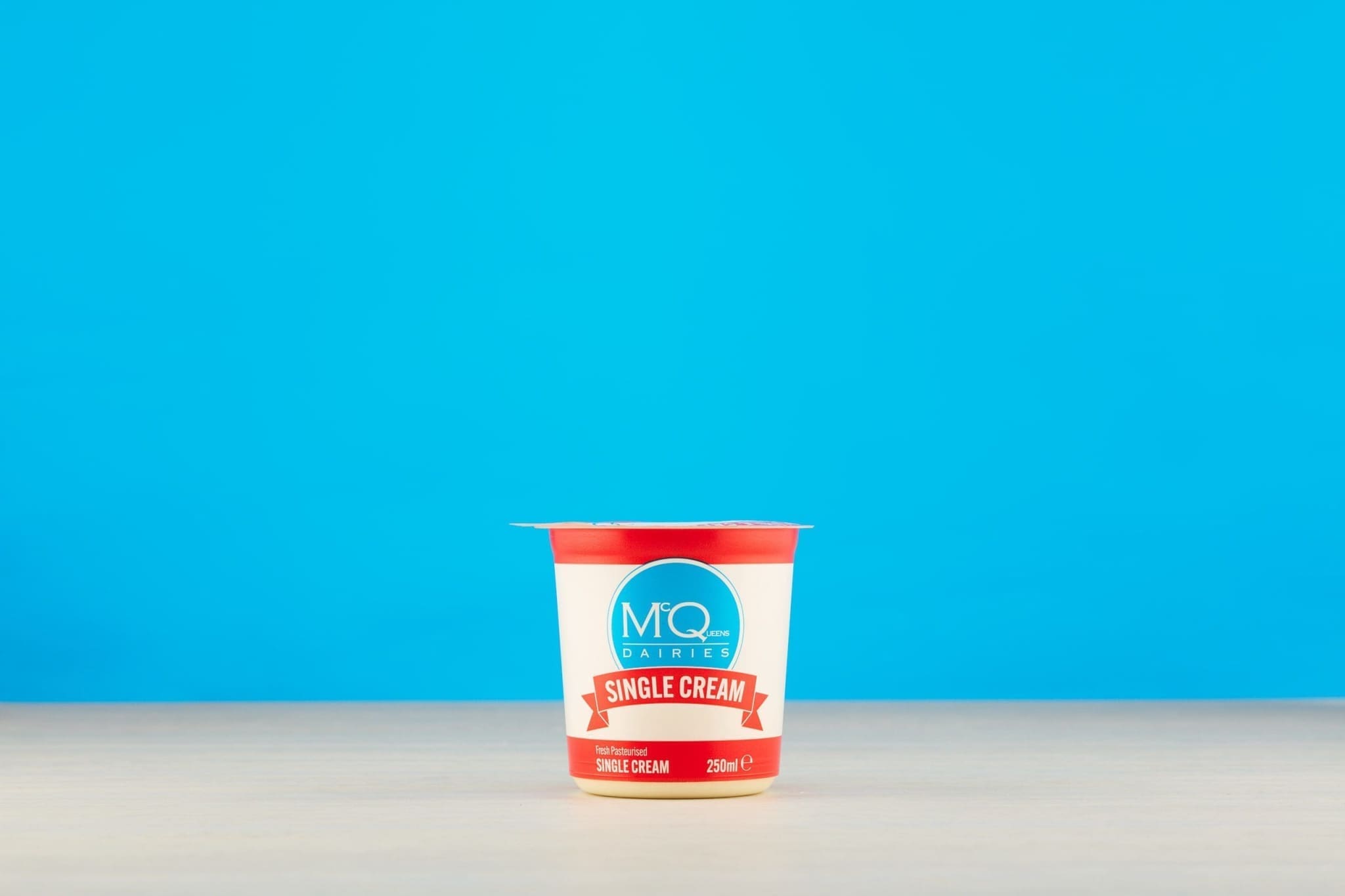 McQueens Single Cream 250ml McQueens Dairies