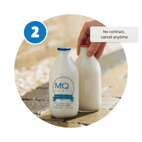 Doorstep Milk & Essentials Delivery for 7AM McQueens Dairies