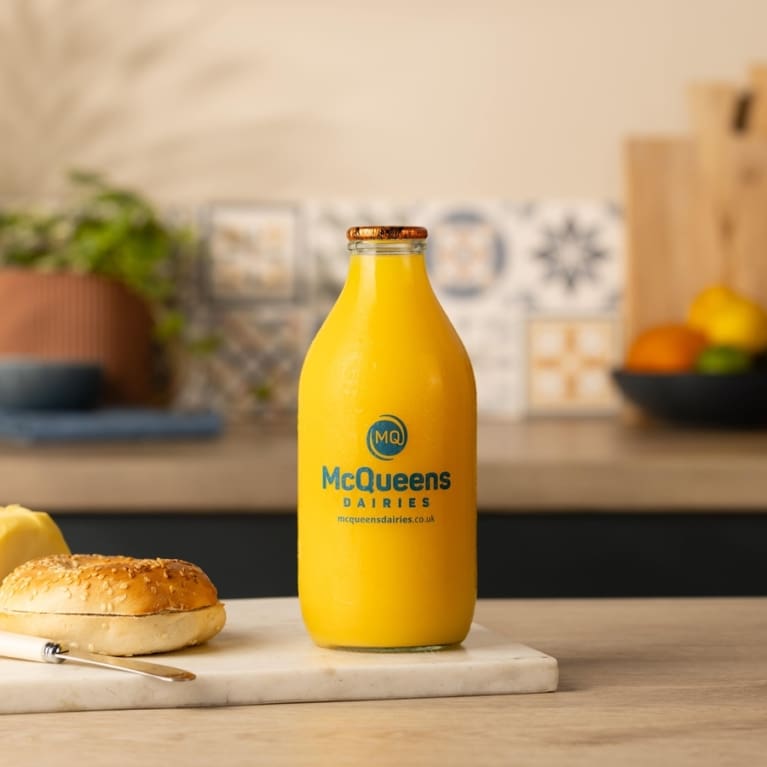 McQueens Dairies – Orange Juce 1 Pint Glass 2 – mcqueensdairies.co.uk