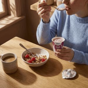 Raspberry Yogurt McQueens Dairies