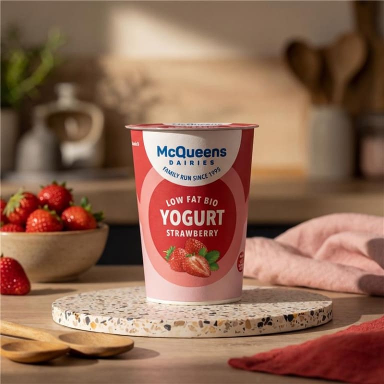 Strawberry Yogurt McQueens