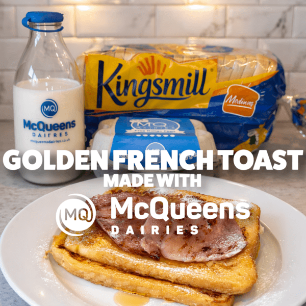 Golden French Toast made with McQueens Dairies image