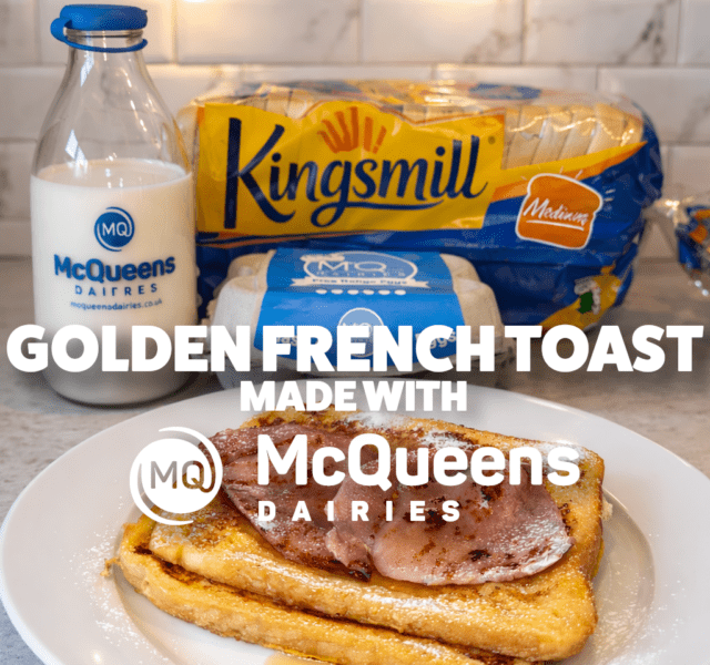 Golden French Toast made with McQueens Dairies image